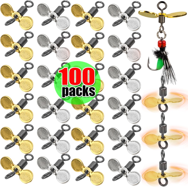 Fishing Lure Spinnerbait - Bilah Propeller Pancing, Bilah Pemutar Turbo,