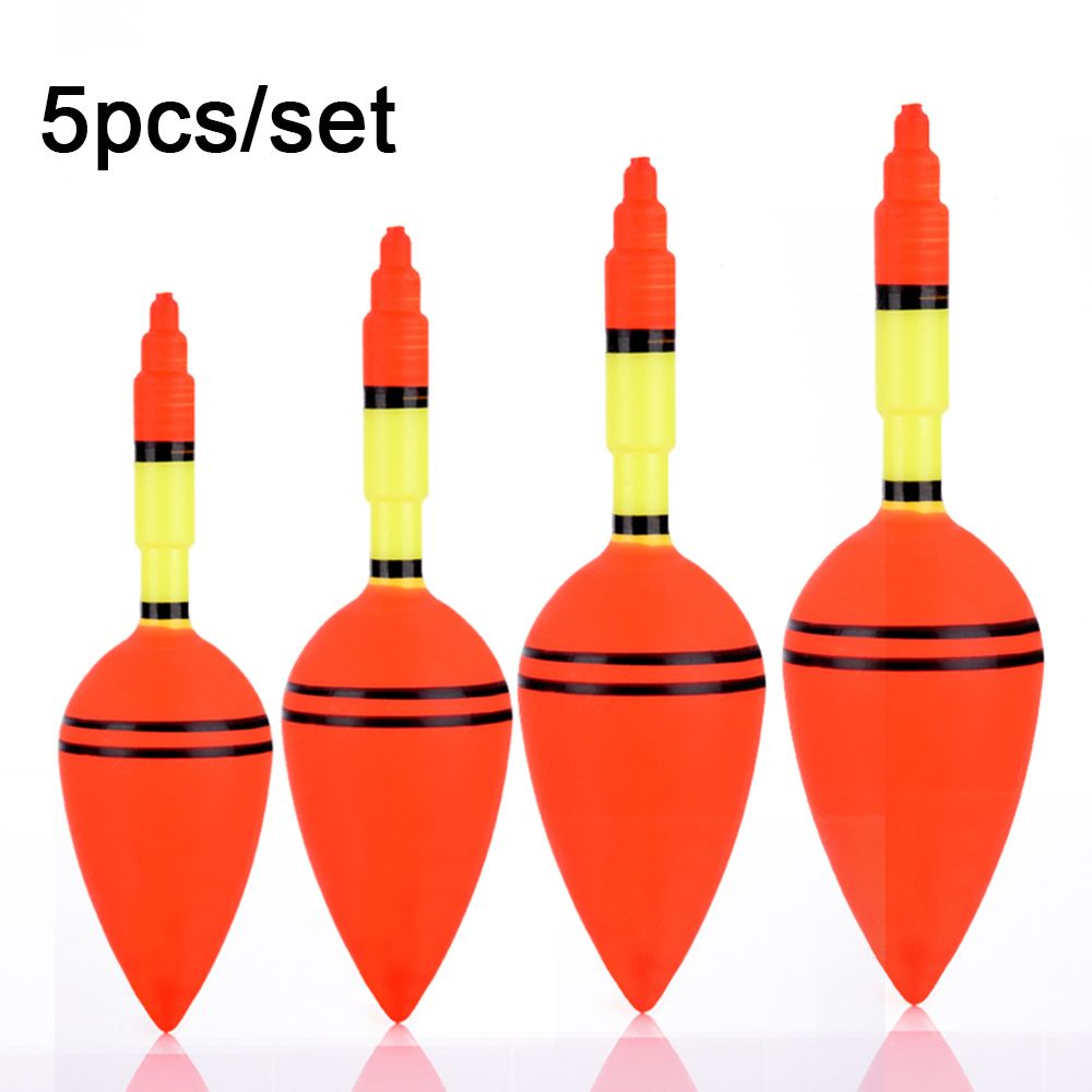 Fishing Lure Topwater - 5 buah/set pelampung plastik kait gigitan