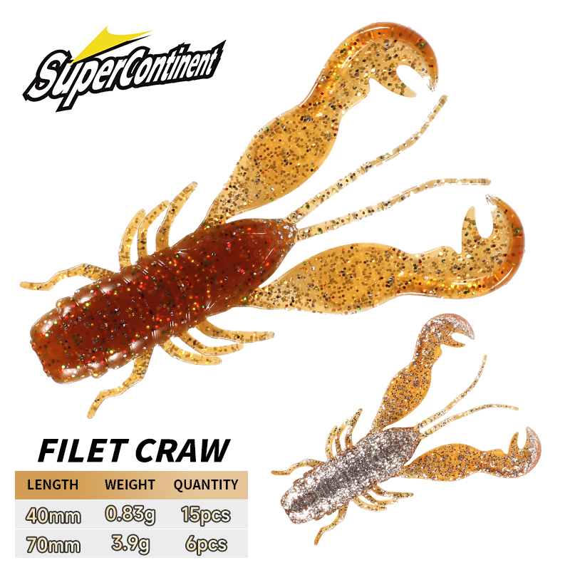 Fishing Lure Spinnerbait - 2023 Supercontinent umpan pancing kulit, umpan