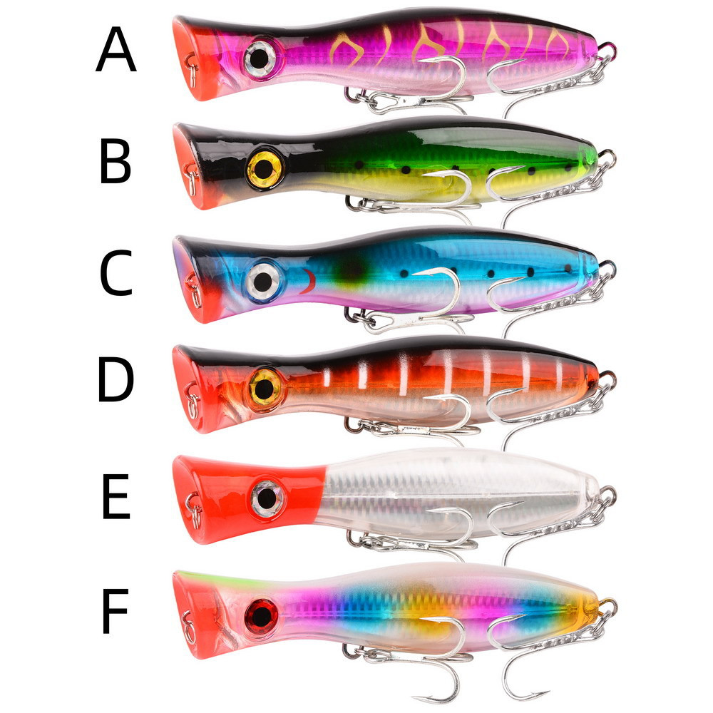 1 Buah 43G/83G Umpan Pancing W - Fishing Lure Popper ulasan dan harga