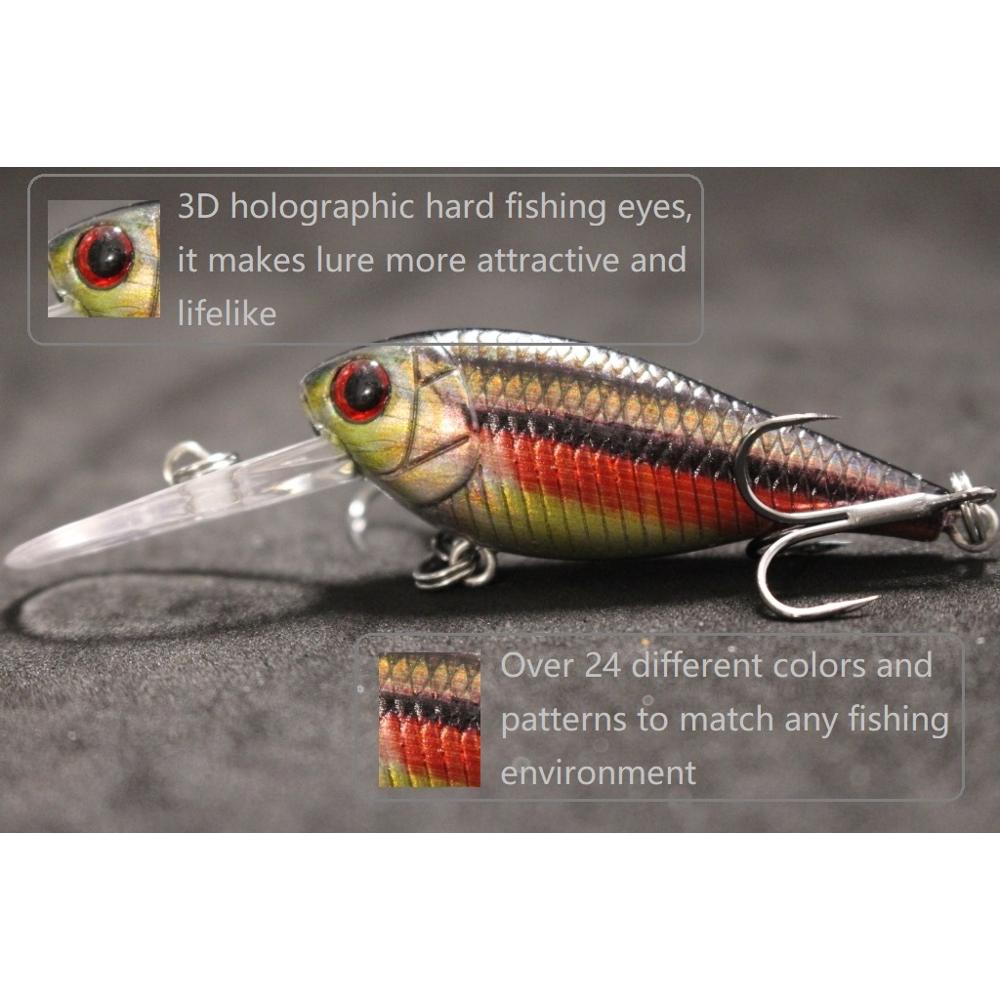 WLure Crankbait umpan pancing  - Fishing Lure Crankbait ulasan dan harga