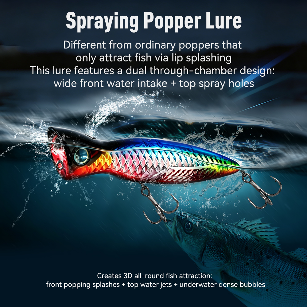Umpan Buatan Kingdom Basstaor  - Fishing Lure Popper ulasan dan harga