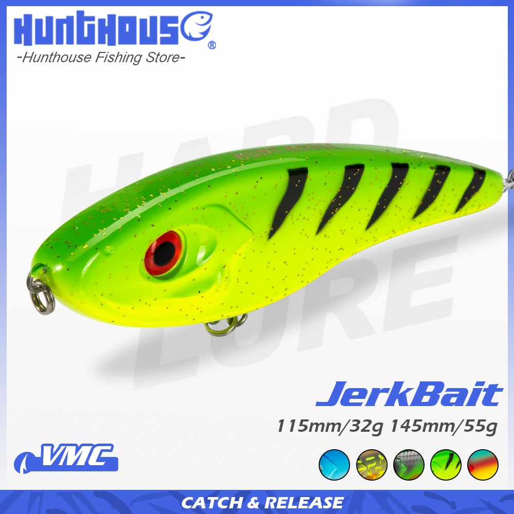 Umpan Pancing Hunthouse Jerkba - Fishing Lure Jerkbait ulasan dan harga