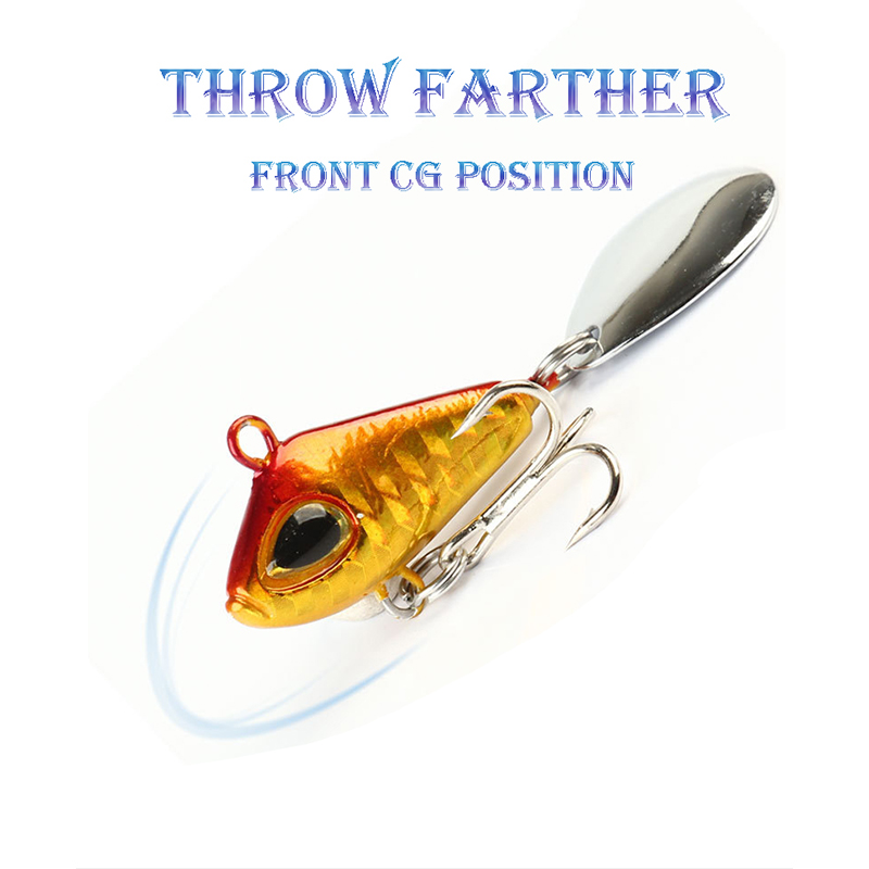 1 buah 6/11/18/22g VIB Crankba - Fishing Lure Spinnerbait ulasan dan harga