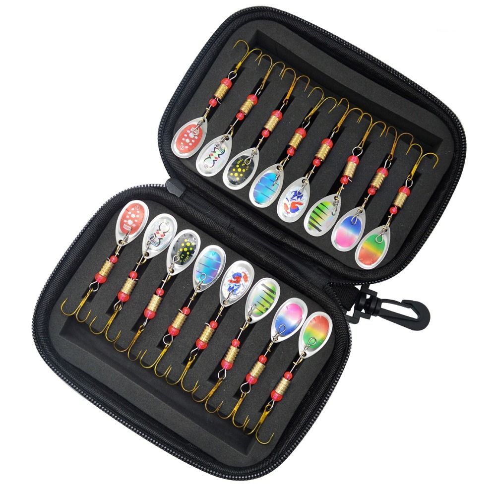 Kotak Penyimpanan Umpan Pancin - Fishing Lure Spinnerbait ulasan dan harga