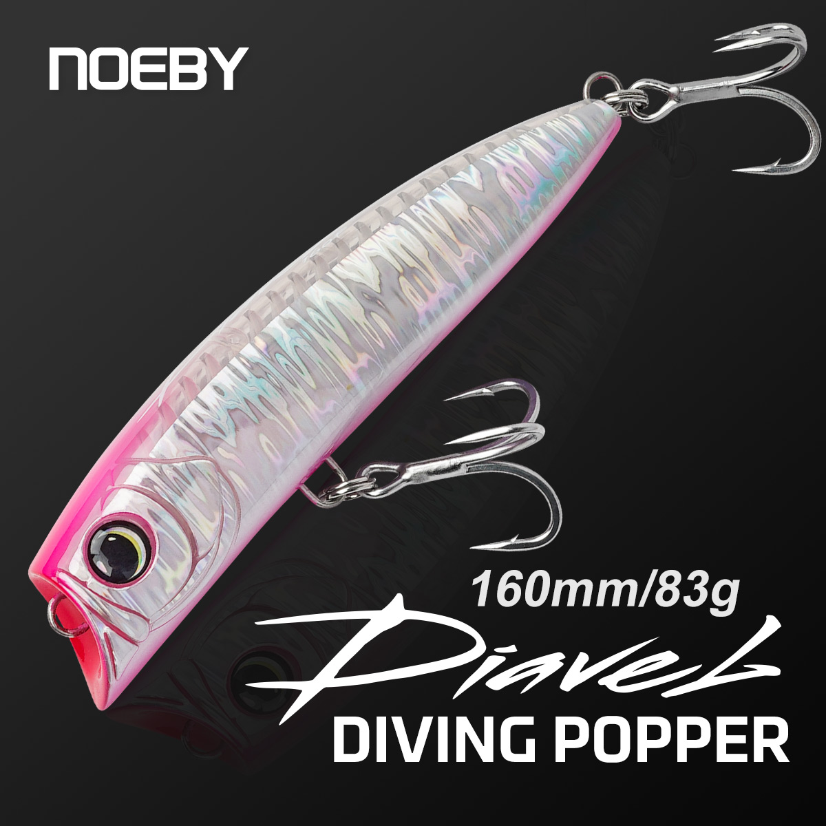 Umpan Pancing Noeby Diving Pop - Fishing Lure Popper ulasan dan harga