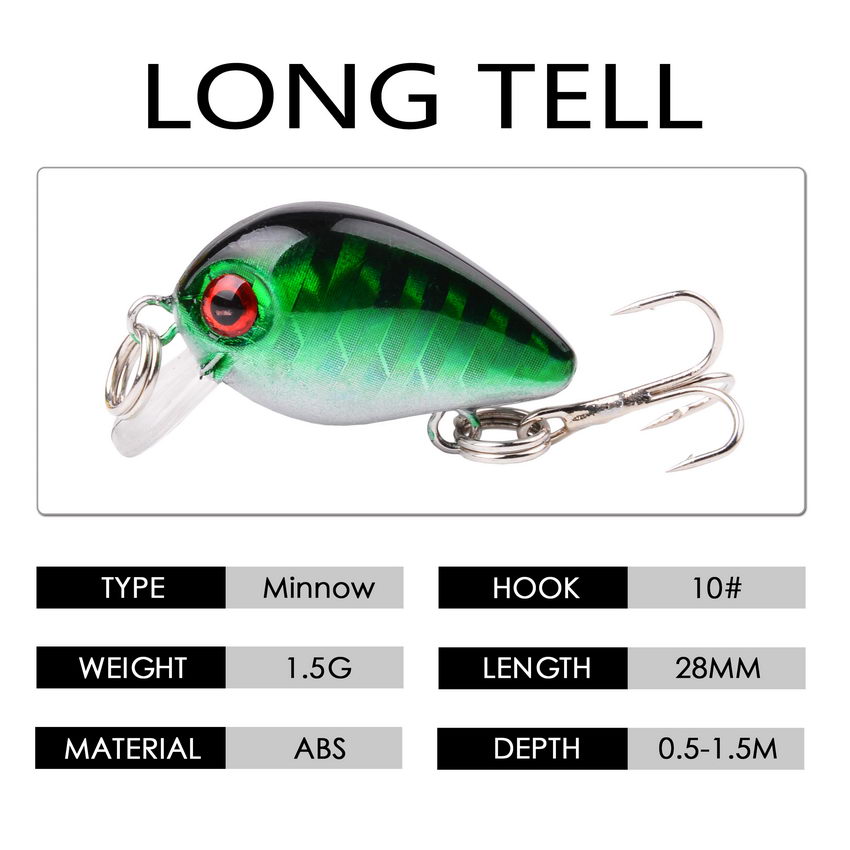 30Mm 2G Gila Wobbler Mini Topw - Fishing Lure Crankbait ulasan dan harga